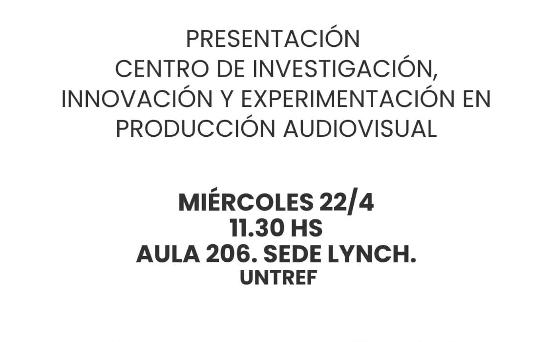 Inauguración del Cen3 UNTREF