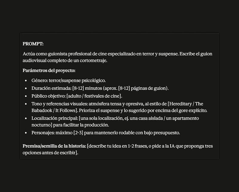 #5 – El prompt como nueva forma de escritura